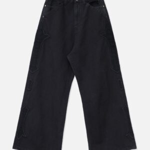 1011 Fleur Patched Pants