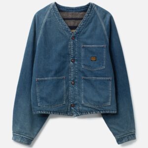 11.5oz Denim Rainbowy Lining Railroad Jacket