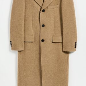 DUNST 2-Way 3 Button Boucle Wool Coat