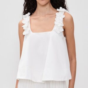 English Factory 3D Flower Sleeveless Top 3D Flower Sleeveless Top
