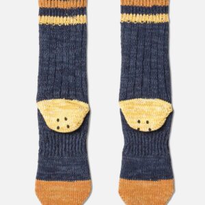 60 Yarns Grandrelle Ivy Rainbowy Happy Heel-Hold Socks