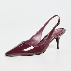 Black Suede Studio 65mm Alloy Pumps
