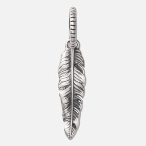 925 Silver Pendant Feather