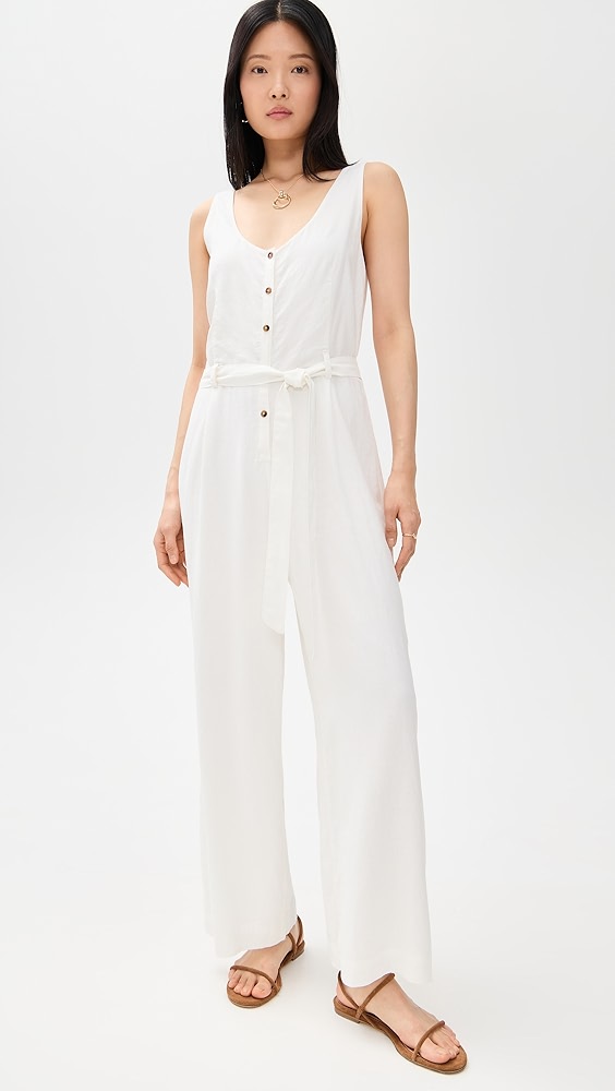 Z Supply Adler Linen Jumpsuit