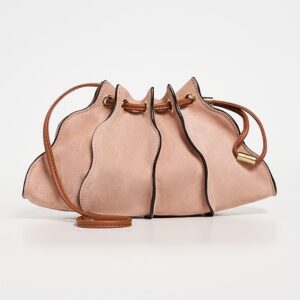 Adria Pleated Wave Mini Crossbody Bag