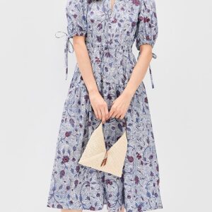 Ulla Johnson Adriana Short Sleeve Cotton Dress Adriana Short Sleeve Cotton Dress
