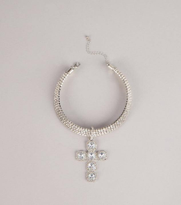 Windsor After Dark Drama Rhinestone Statement Necklace