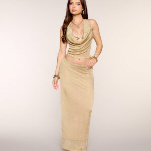 Windsor After Dark Shine Metallic Maxi Skirt After Dark Shine Metallic Maxi Skirt
