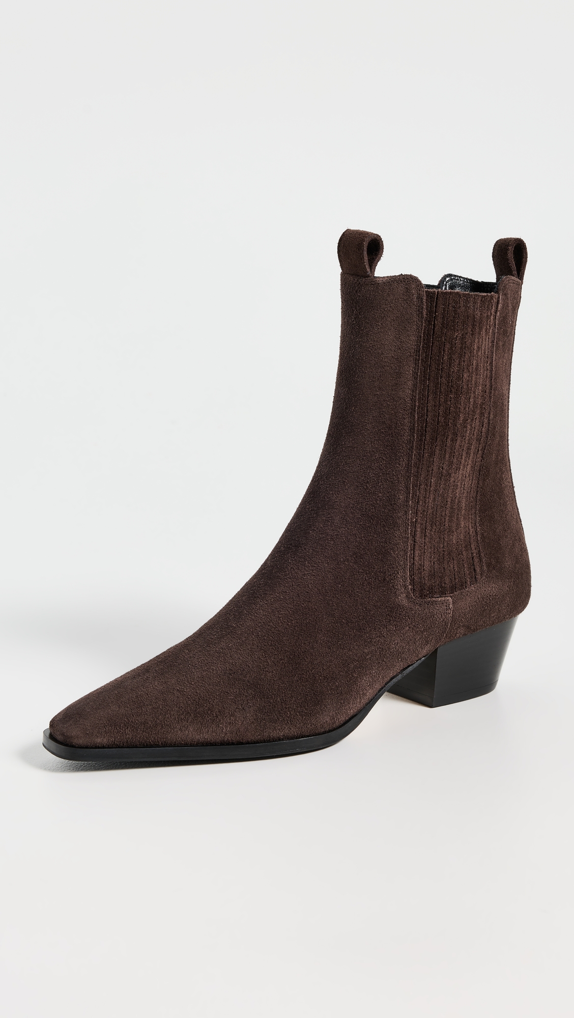 AEYDE Agata Cow Suede Leather Moka Boots