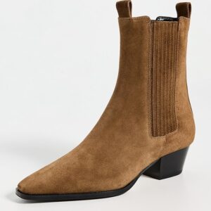 AEYDE Agata Cow Suede Leather Tobacco Boots Agata Cow Suede Leather Tobacco Boots