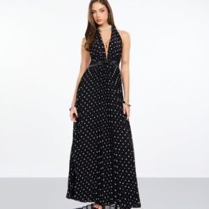 Windsor Agnes Polka Dot Chiffon Formal Dress Agnes Polka Dot Chiffon Formal Dress