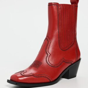 Loeffler Randall Agnes Western Ankle Booties