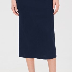 Air Linen Midi Skirt