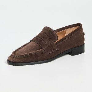 ATP Atelier Airola Walnut Suede Flats