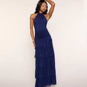 Airy Chic Open Back Maxi Dress