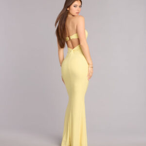 Alaina Glitter Knit Mermaid Dress