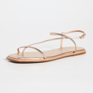 KAANAS Alayta Square Toe Naked Sandals