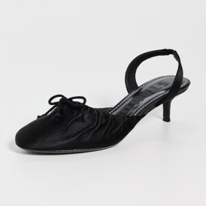 STAUD Alba Ballet Slingback Heels