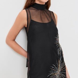 STAUD Albee Mini Dress