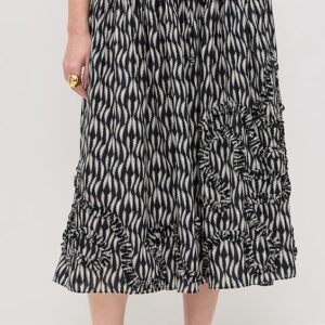 Ulla Johnson Alexandra Ruffled Cotton Midi Skirt Alexandra Ruffled Cotton Midi Skirt