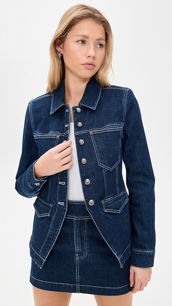Veronica Beard Jean Alfie Jacket