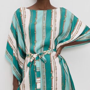 L'AGENCE Alia Belt Stripe Tunic Alia Belt Stripe Tunic