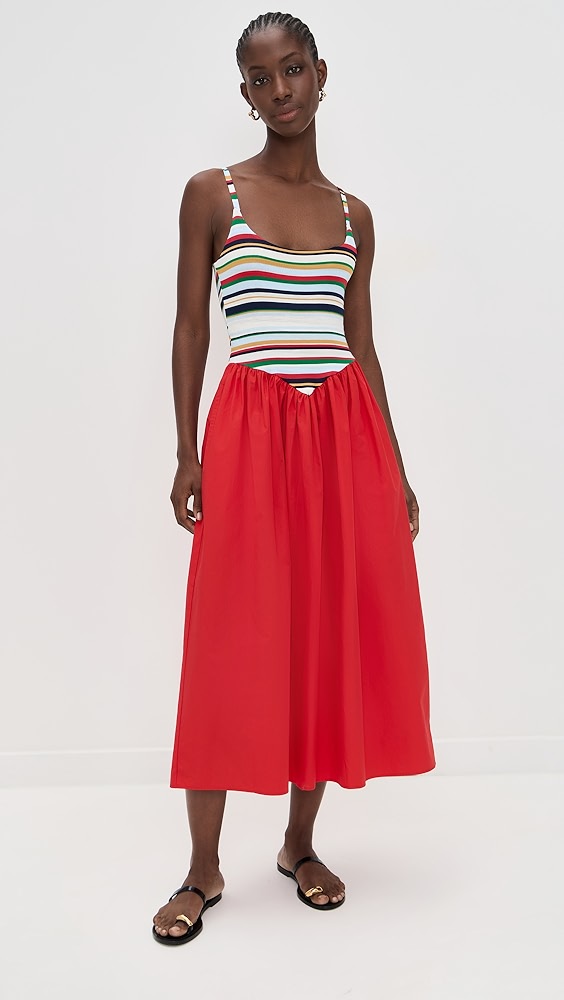 LE BOP Alix Striped Dress