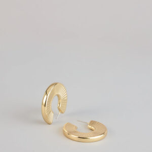 Windsor All The Angles Textured Hoop Earrings All The Angles Textured Hoop Earrings