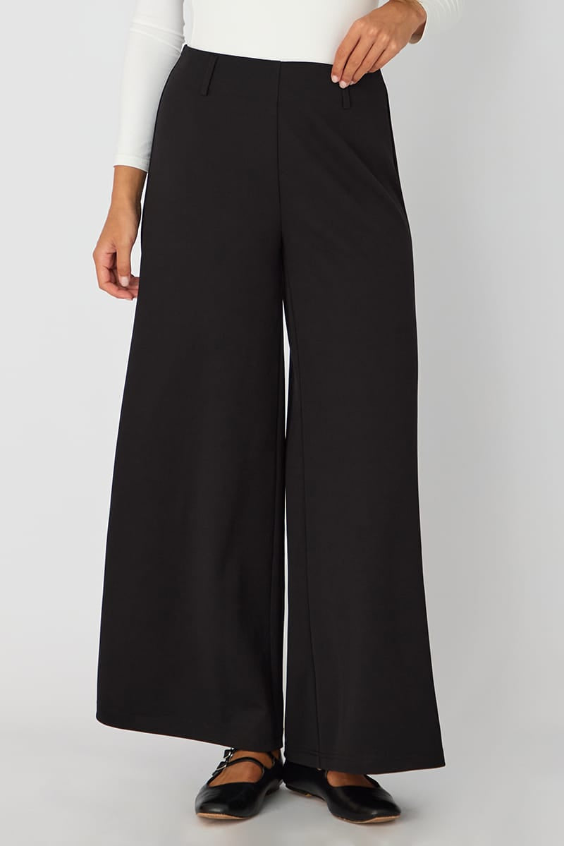 Ally Fashion Black Wide Leg Pants - Image 2