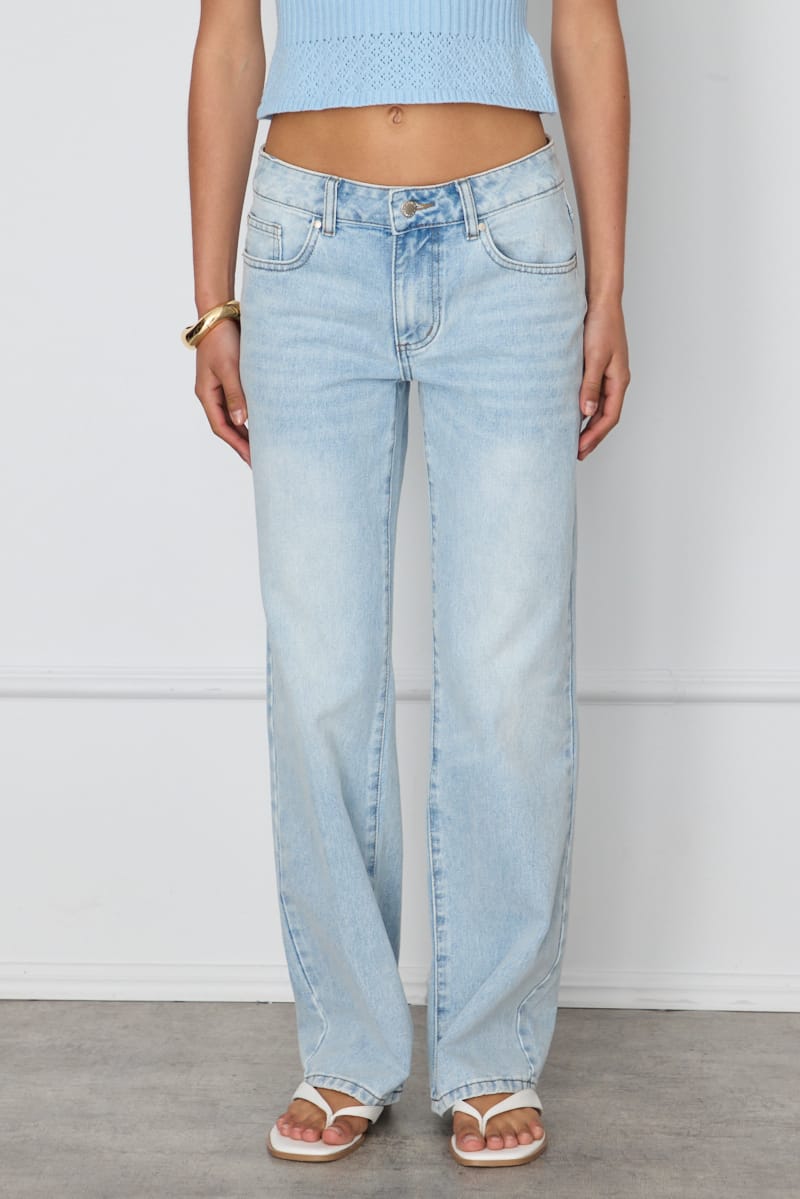 Ally Fashion Denim Mid Rise Barrel Leg Jeans - Image 3