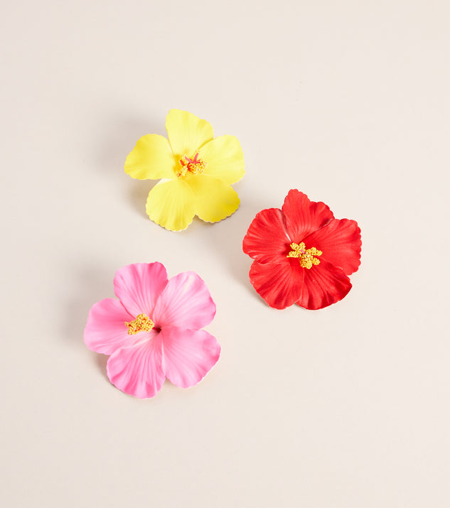 Windsor Aloha For Now Flower Hair Pin Set
