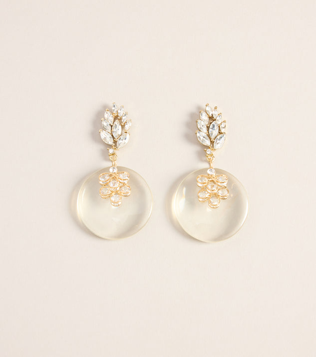Windsor Always Glam Rhinestone Statement Earrings
