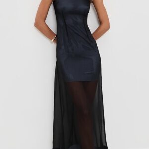 ALIGNE Amalie Sheer Maxi Dress