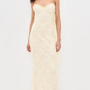Runaway the Label Amana Strapless Maxi Dress