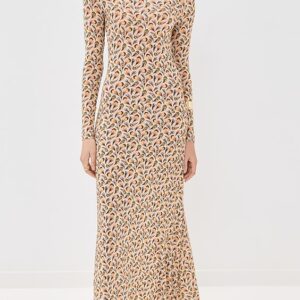 Ulla Johnson Amari Jersey Long Sleeve Dress