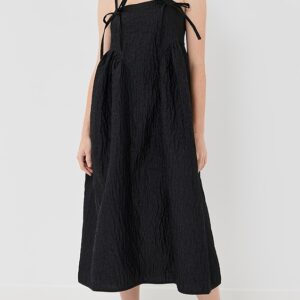 Cecilie Bahnsen Ambra Dress Lobelia Matelassé