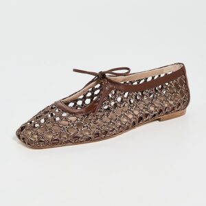 Andrea Gomez Amelia Raffia Flats