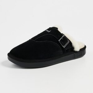 Brunch Amour Suede Shearling Slippers