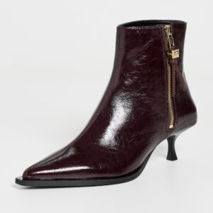 GANNI Ana Faux Leather Ankle Boots Ana Faux Leather Ankle Boots