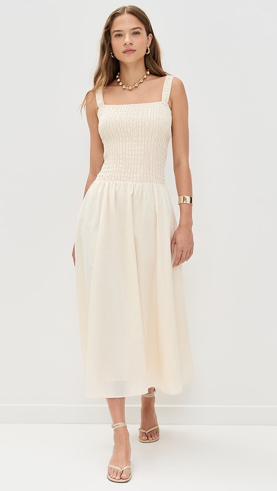 LE BOP Anastasia Smocked Dress