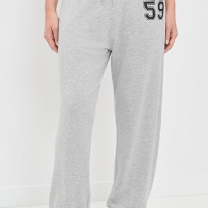 Andie Oversized Fleece Varsity 59 Sweatpants