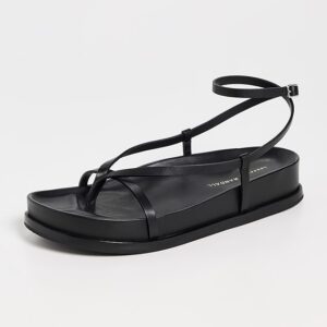 Loeffler Randall Ankle Wrap Footbed Sandals