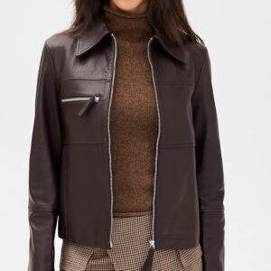 Proenza Schouler White Label Annabel Jacket In Leather