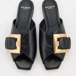 Balmain Anthem Flat Sandals