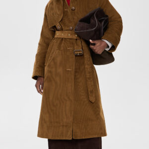 Barbour Antonella Corduroy Trench Jacket