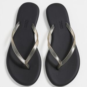 TKEES Aqua Jelly Flip Flops