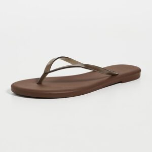 TKEES Aqua Jelly Flip Flops