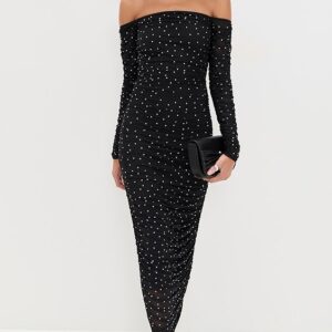 CAROLINE CONSTAS Aria Midi Dress