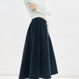 LE BOP Arlen Corduroy Midi Skirt