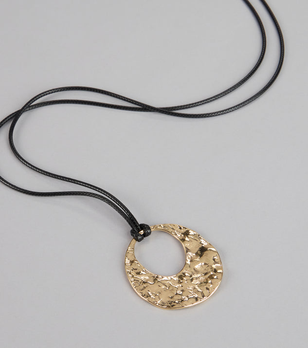 Windsor Artsy Chic Statement Pendant Necklace